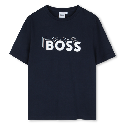 T-SHIRT MET KORTE MOUWEN BOSS BOY