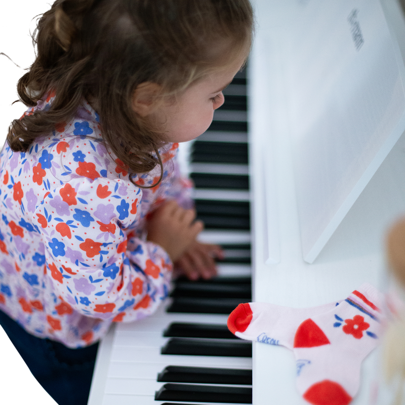 Hoge sokken met motiefjes CARREMENT BEAU 
                        GIRL