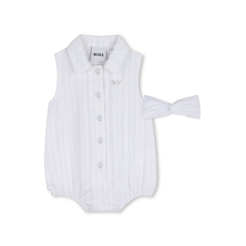 JUMPSUIT + HOOFDBAND SET BOSS 
                        GIRL