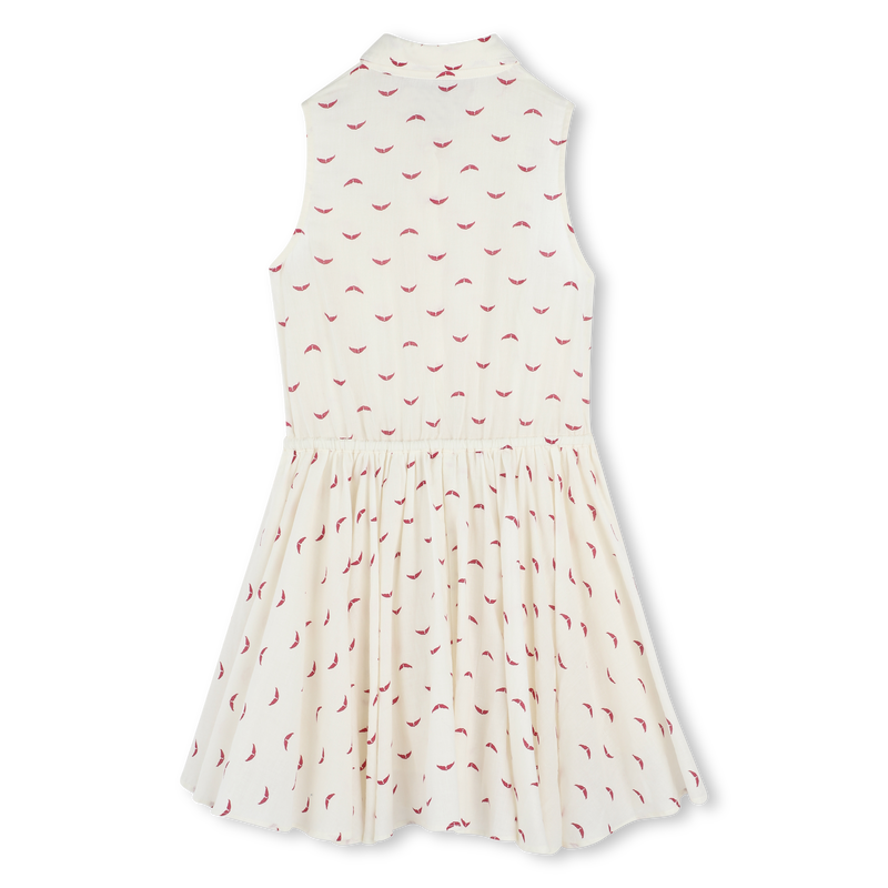 Robe imprim&eacute;e sans manche
