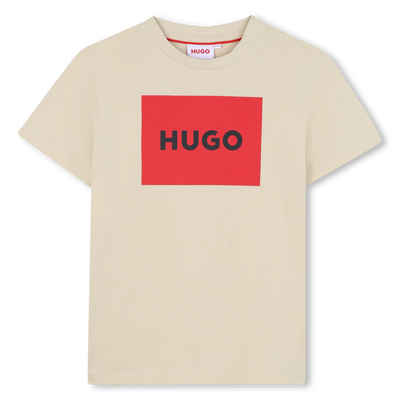 Katoenen T-shirt, korte mouwen HUGO BOY