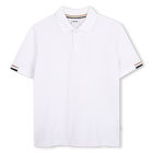 Polo manches courtes, BLANC, hi-res