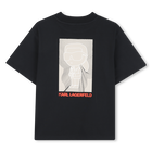 T-shirt en jersey KARL LAGERFELD KIDS 
                    GARCON