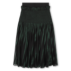 Jupe midi pliss&eacute;e iris&eacute;e KARL LAGERFELD KIDS 
                    FILLE