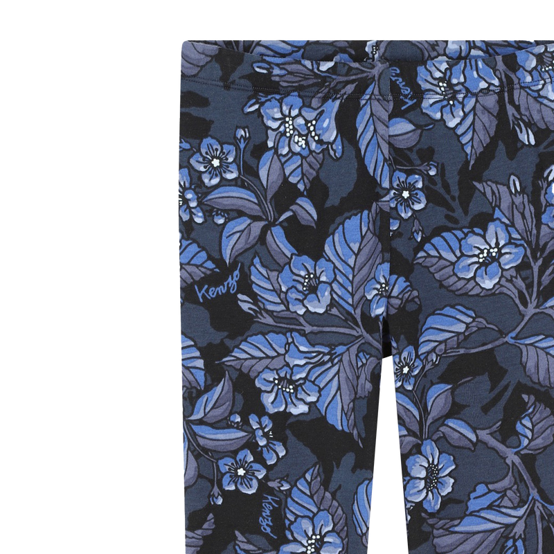 Legging &agrave; fleurs KENZO KIDS 
                        FILLE