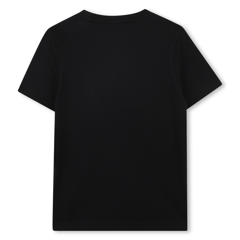 Katoenen T-shirt korte mouwen BOSS 
                        BOY