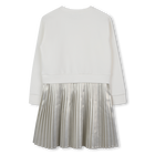 Robe manches longues bi-mati&egrave;res MICHAEL KORS 
                    FILLE