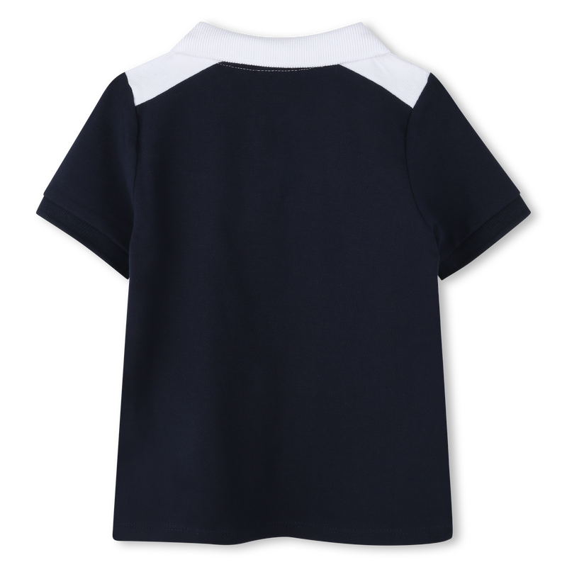 Polo met kleurblokken BOSS 
                        BOY