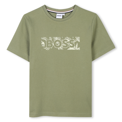 Katoenen T-shirt korte mouwen BOSS BOY