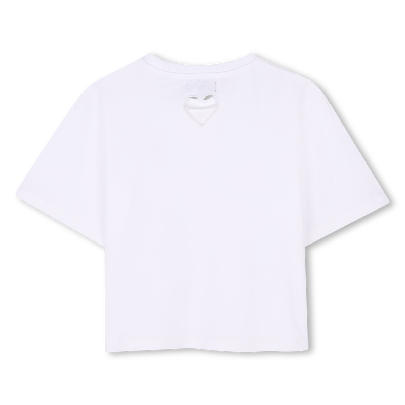 T-shirt manches courtes coton DKNY 
                        FILLE