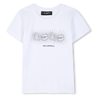 Tee-shirt manches courtes KARL LAGERFELD KIDS 
                    FILLE