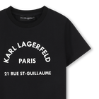 Tee-shirt manches courtes KARL LAGERFELD KIDS 
                    GARCON