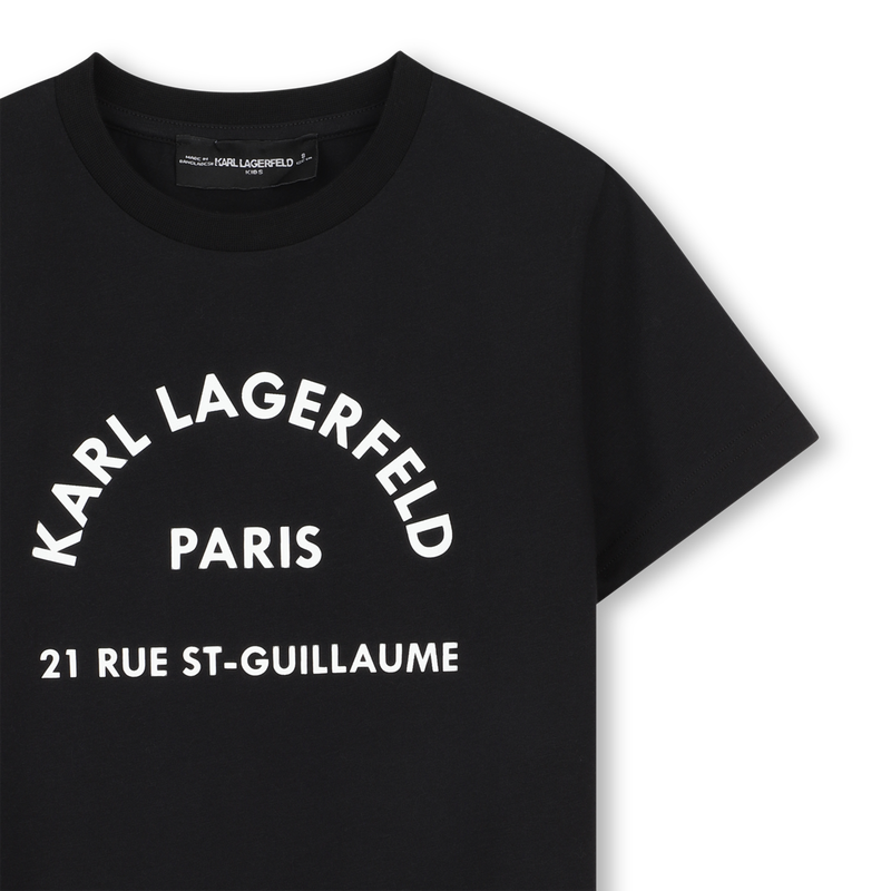 Tee-shirt manches courtes KARL LAGERFELD KIDS 
                        GARCON