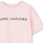 T-shirt en coton avec strass MARC JACOBS 
                    FILLE