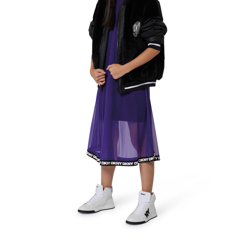 Robe 2 en 1 &agrave; manches courtes DKNY 
                        FILLE