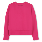 Sweat-shirt avec imprim&eacute; KARL LAGERFELD KIDS 
                    FILLE