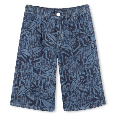 Bermuda van spijkerstof KENZO KIDS BOY