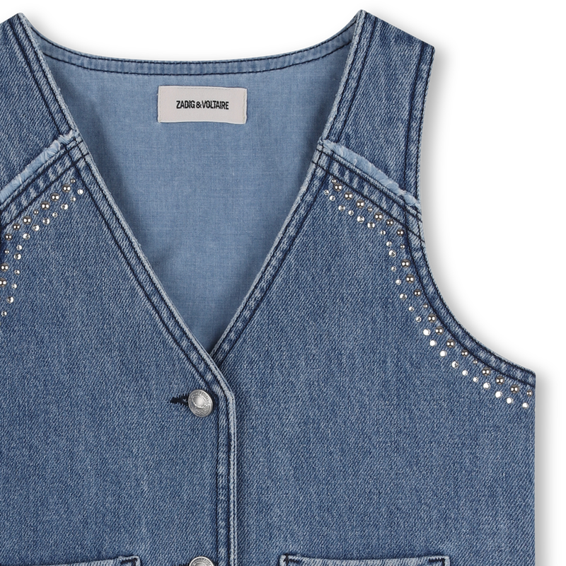 GILET SANS MANCHES ZADIG & VOLTAIRE 
                        FILLE