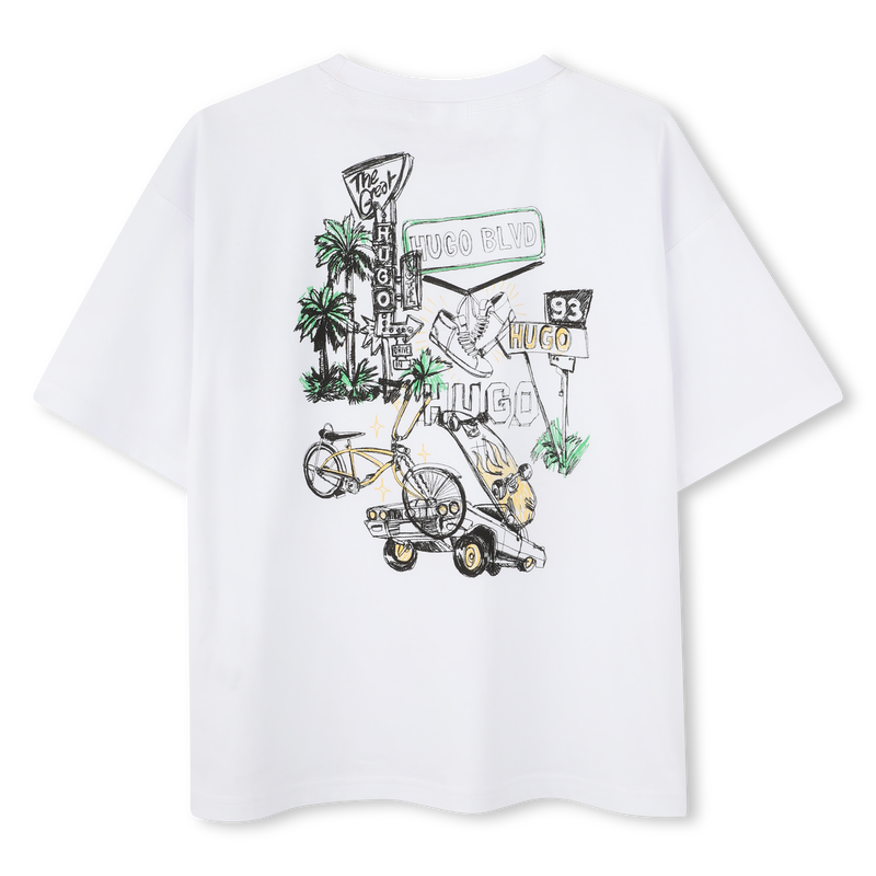 T-shirt &agrave; manches courtes HUGO 
                        GARCON