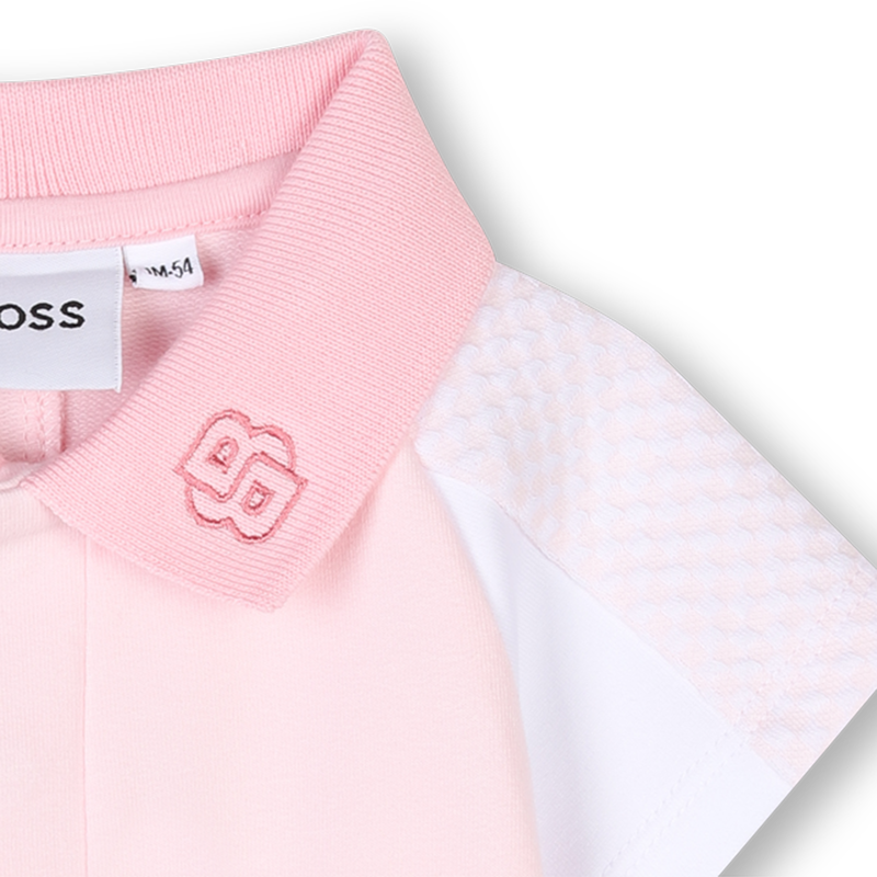 Combishort avec d&eacute;coupes BOSS 
                        FILLE