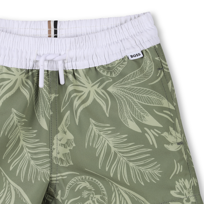 Short de bain &agrave; motifs BOSS 
                        GARCON