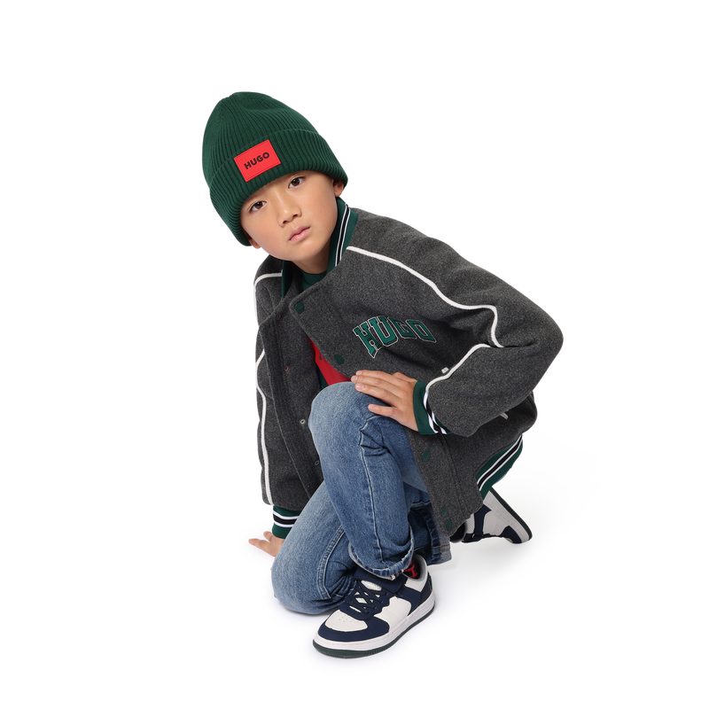 Rechte katoenen jeans HUGO 
                        BOY