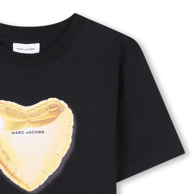 T-shirt de c&eacute;r&eacute;monie en coton MARC JACOBS FILLE