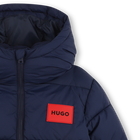 Doudoune &agrave; capuche HUGO 
                    GARCON