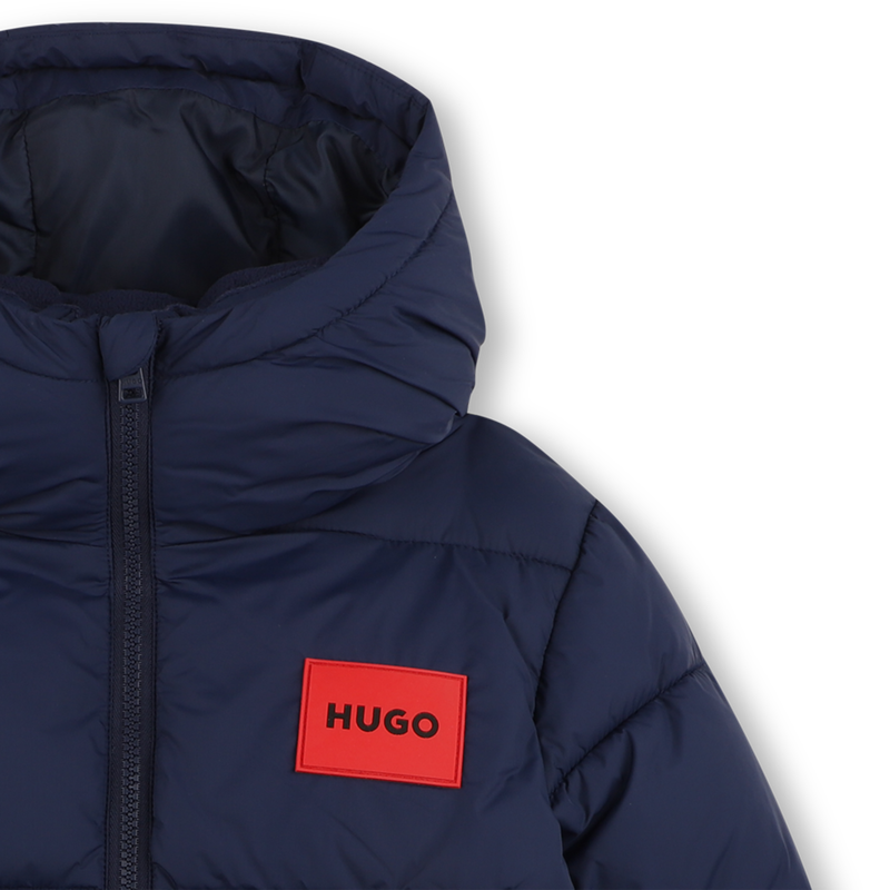 Doudoune &agrave; capuche HUGO 
                        GARCON