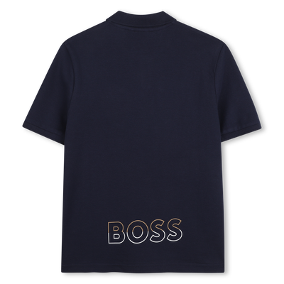 POLOSHIRT MET KORTE MOUWEN BOSS BOY