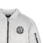Blouson zipp&eacute; effet satin&eacute; DKNY 
                    FILLE