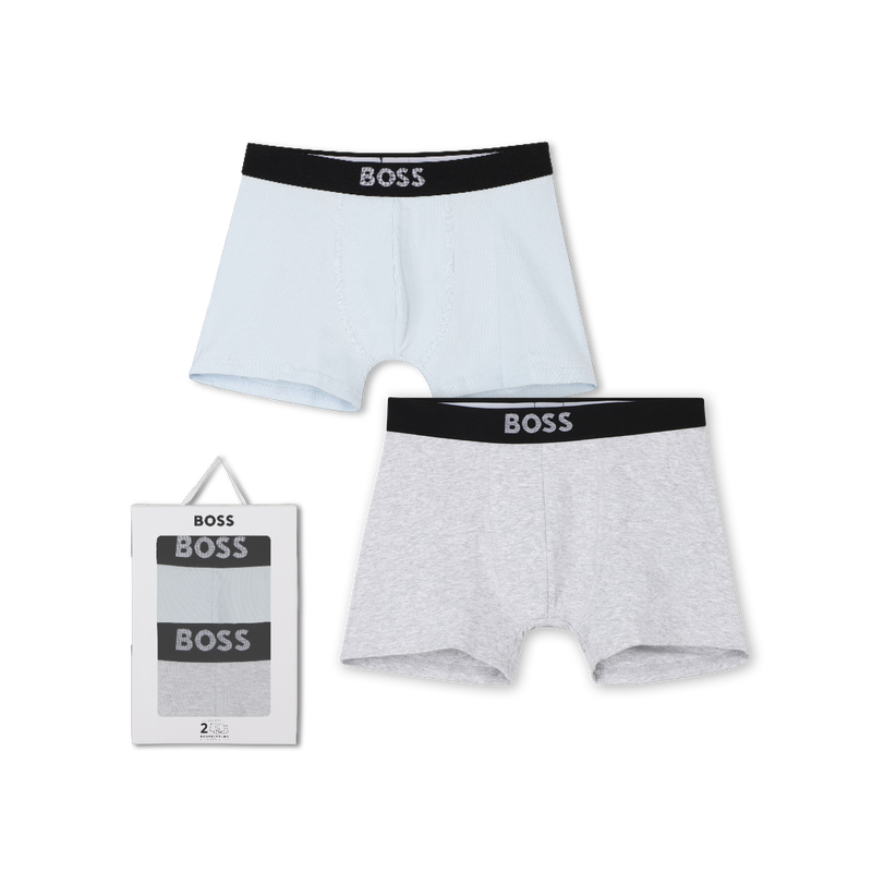 Lot de 2 boxers en jersey BOSS 
                        GARCON