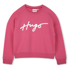 Sweat-shirt en molleton HUGO 
                    FILLE