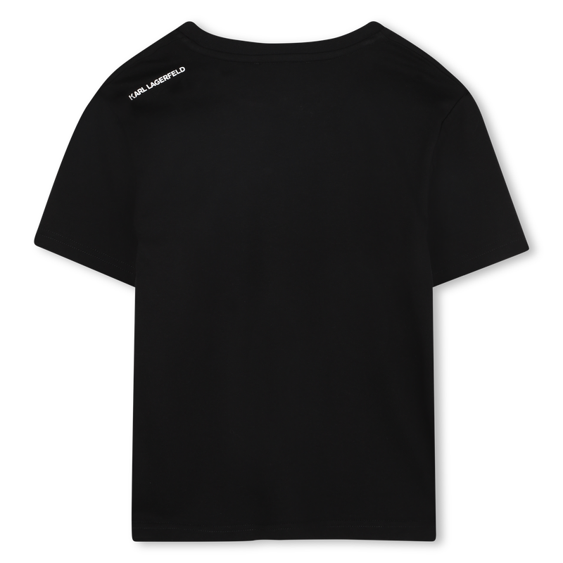 T-shirt met korte mouwen KARL LAGERFELD KIDS 
                        BOY