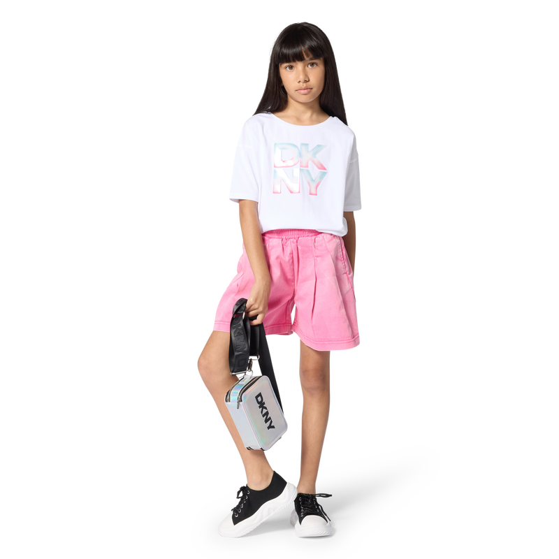 SNEAKERS MET VETERS DKNY 
                    GIRL