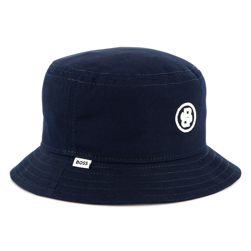 Geborduurde katoenen bob BOSS 
                        BOY