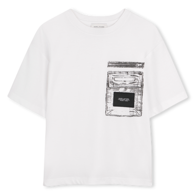 T-SHIRT MET KORTE MOUWEN MARC JACOBS BOY