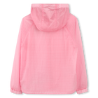 Coupe-vent d&eacute;perlant &agrave; capuche KENZO KIDS 
                    FILLE