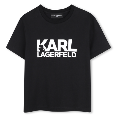 T-SHIRT MET KORTE MOUWEN KARL LAGERFELD KIDS BOY