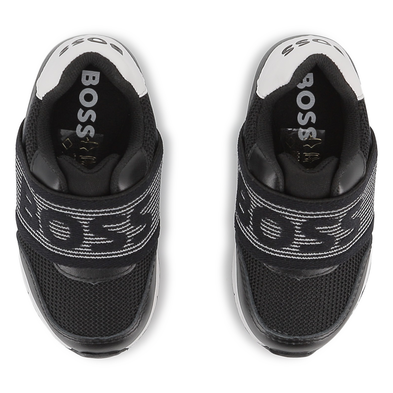 SNEAKERS VAN RUNDLEER BOSS 
                        BOY