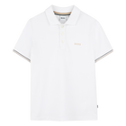 Polo met driekleurige strepen BOSS 
                    BOY