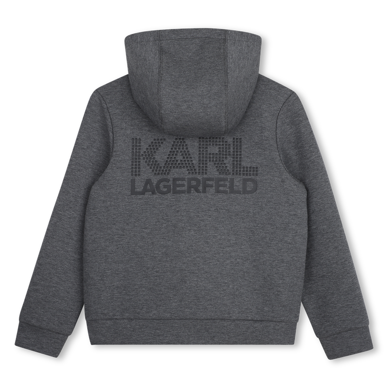 Sweat-shirt &agrave; capuche KARL LAGERFELD KIDS 
                        GARCON