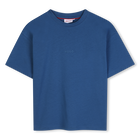 Tee-shirt manches courtes, BLEU MOSAIQUE, hi-res