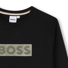 T-shirt met lange mouwen BOSS 
                    BOY