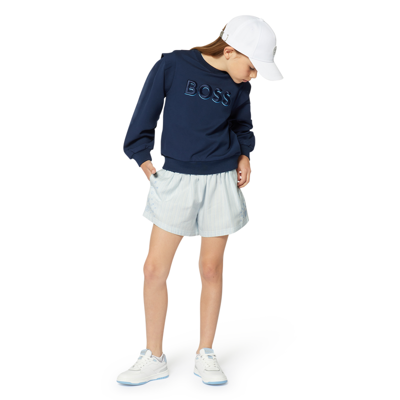 Sneakers van twee materialen BOSS 
                        GIRL