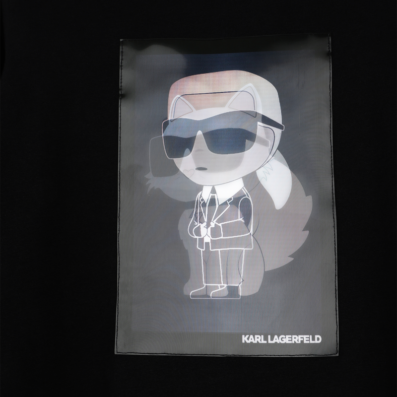 Tee-shirt manches longues KARL LAGERFELD KIDS 
                        FILLE