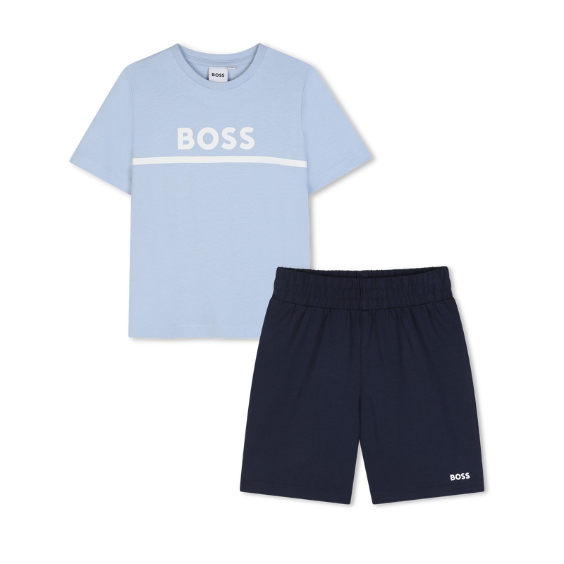 Ensemble tee-shirt et short BOSS 
                        GARCON