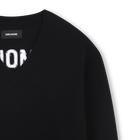 Pull col V dos contrast&eacute; ZADIG VOLTAIRE 
                    FILLE