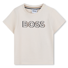 T-shirt &agrave; manches courtes, VANILLE, hi-res