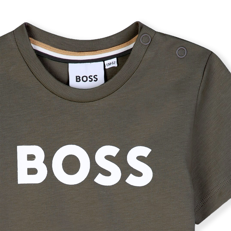 TEE-SHIRT MANCHES COURTES BOSS 
                        GARCON